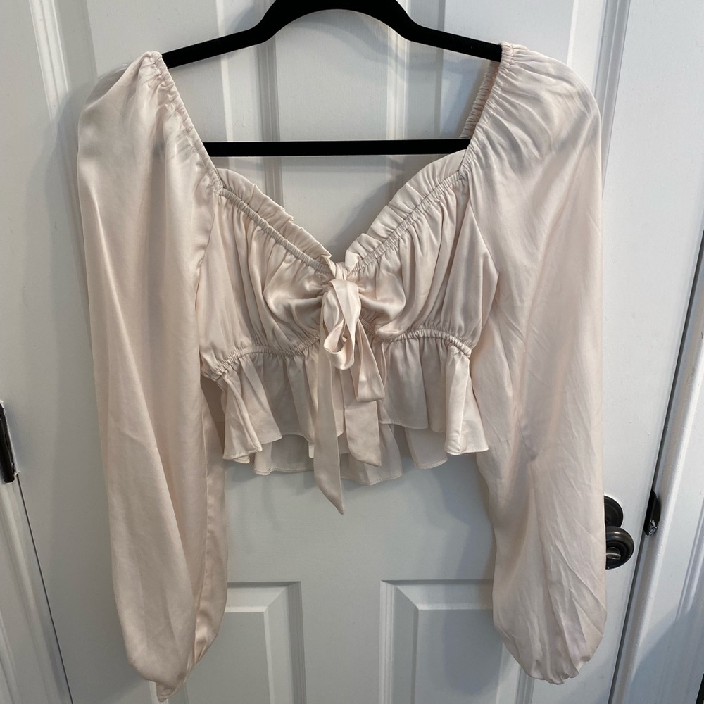 Cotton Candy LA NWT boutique ivory top